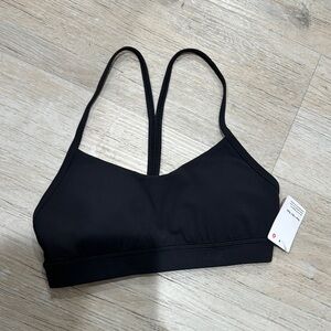 Black Women's Sports Bra